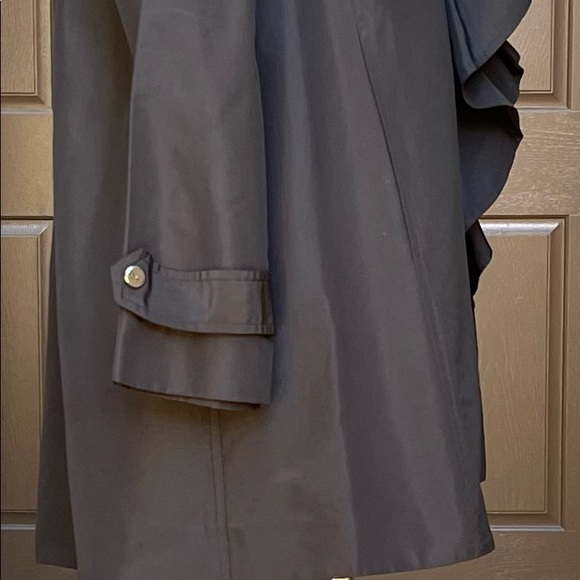 Ralph Lauren black silk taffeta coat - Picture 3 of 9